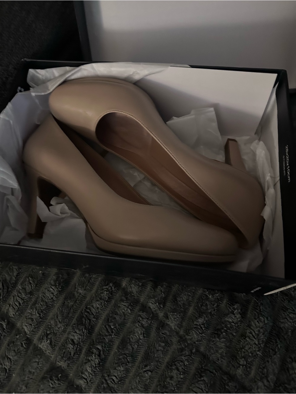 Naturalizer Taupe High Heel Pumps